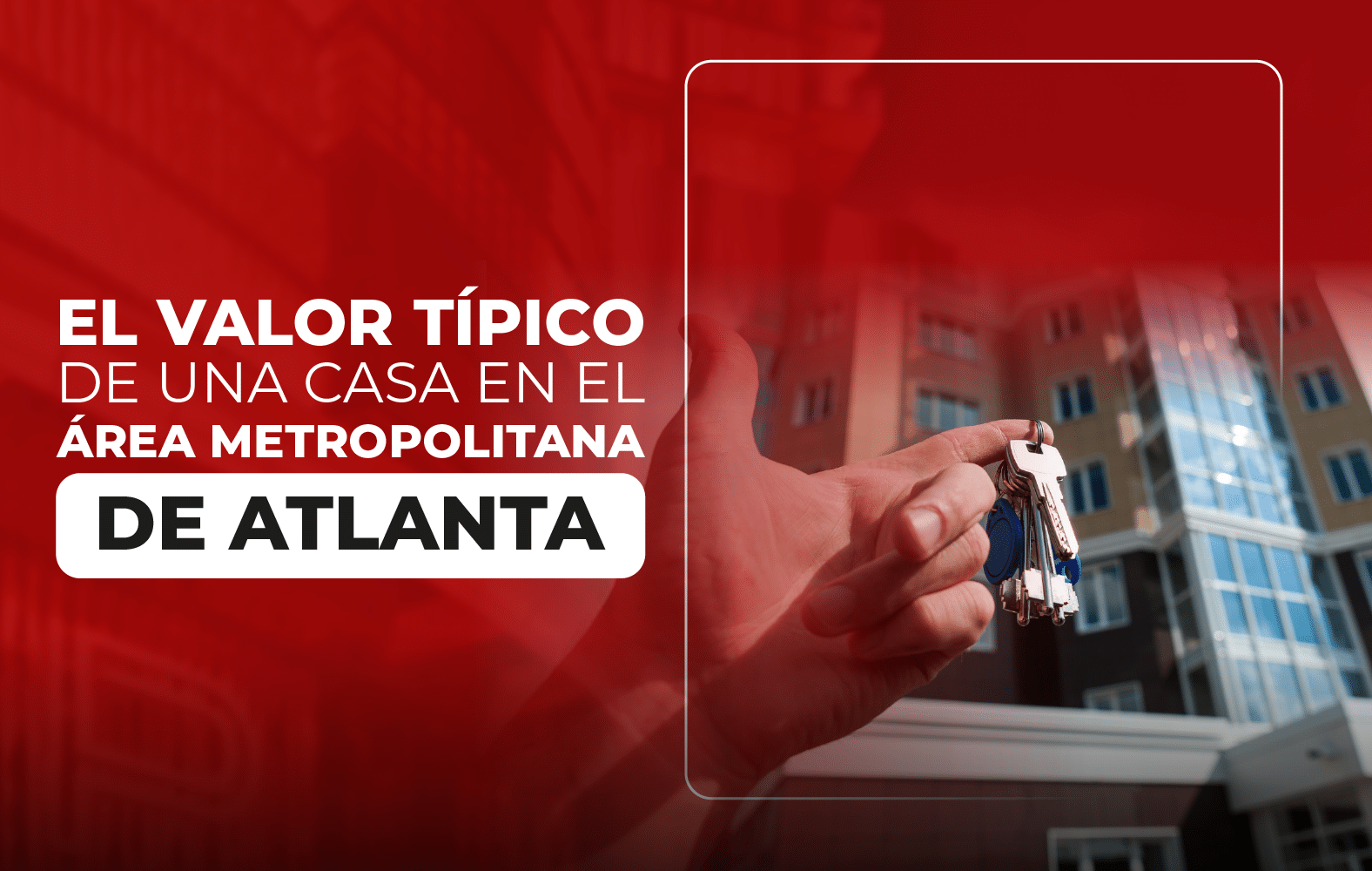 El valor típico de una casa en el área metropolitana de Atlanta: